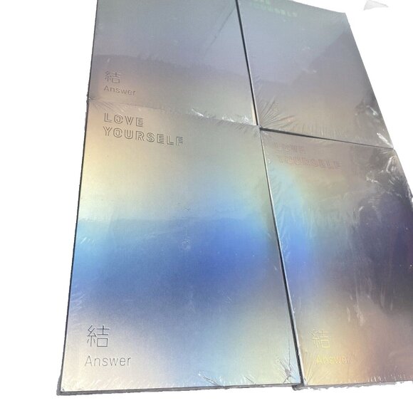 BTS - Love yourself 結 ‘Answer’ 4th Album 4 Version SET Posters ,Cards Rare Set - Picture 4 of 9